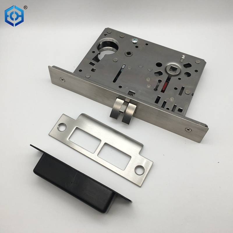 SS304 ANSI Grade 1 American Style Door Lock for Washroom