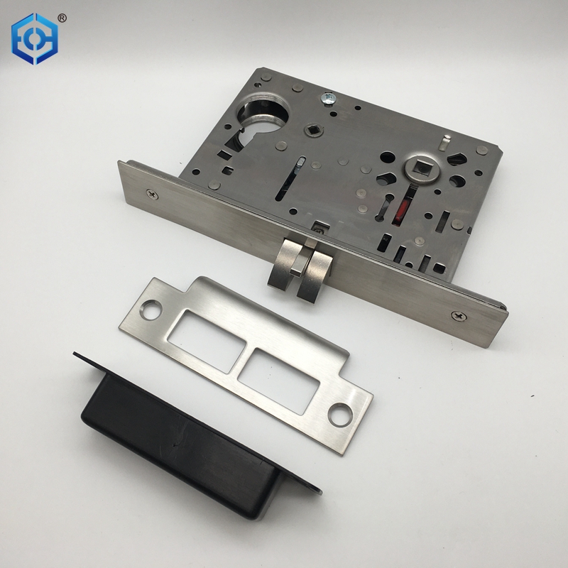 SS304 ANSI Grade 1 American Style Door Lock for Washroom