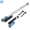 Sliding Door Accessories System/ Guide Hanging Wheel Rollers Kit for Glass Doors