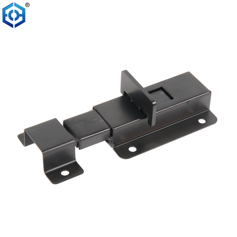 Stainless Steel Door Latch Slide Barrel Door Lock Sliding Catch Bolt Latch for Bathroom Bathroom Toilet 