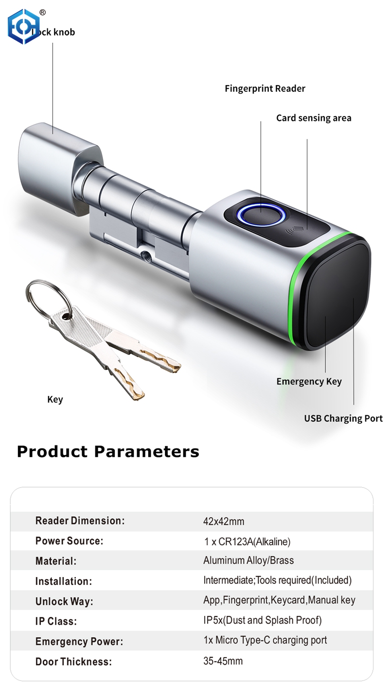 smart lock cylinder