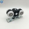 Plastic Or Zinc Alloy Hydraulic Both-way Soft Closer Wooden Sliding Door Roller