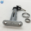 Sliding Door Closet Showcase Furniture Cylinder Head Plunger Lock With Keys Wardrobe Push Lock