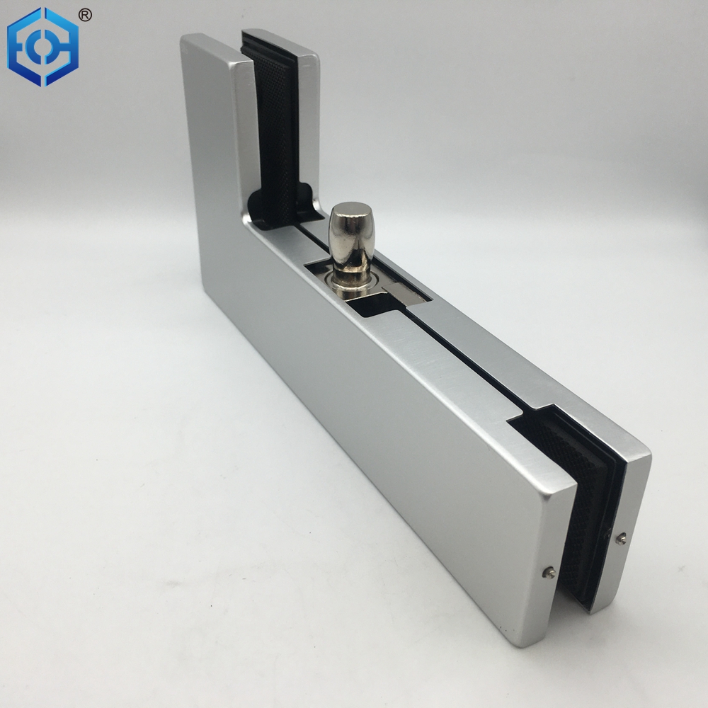 Aluminum Glass Door Patch Fitting L Patch Top Patch Glass Clamp for