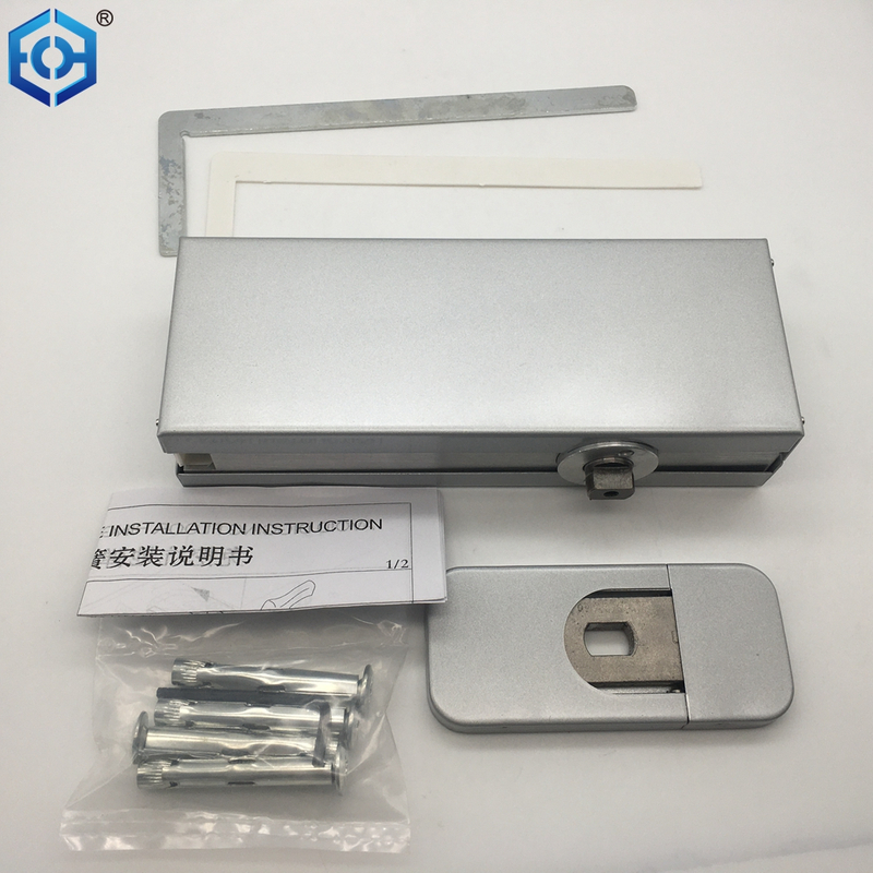 Silver Stainless Steel Heavy Duty Concealed Floor Spring for Glass Doors