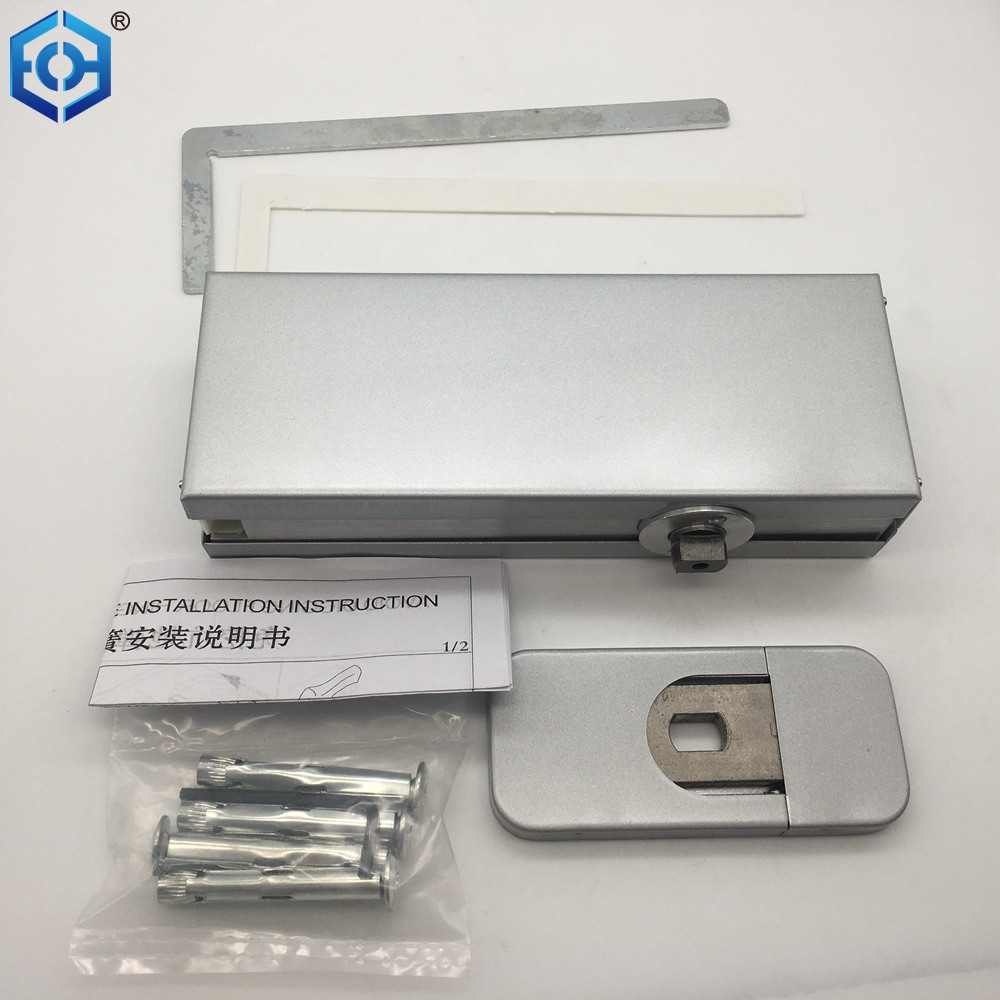 Silver Stainless Steel Heavy Duty Concealed Floor Spring for Glass Doors