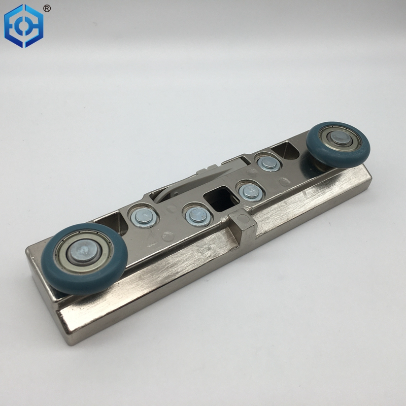 Ghost Door Invisible Track Bathroom Door Sliding Door Two-Way Buffer Sliding Gate Sliding Rail Wooden Door Hardware Accessories