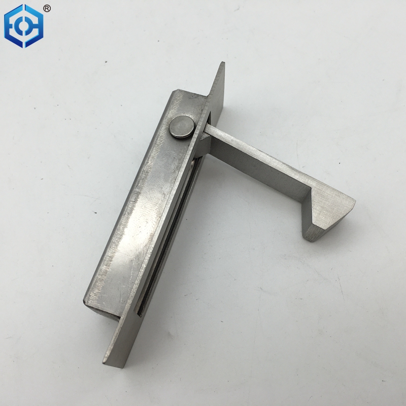 Stainless Steel Edge Pull Concealed Handle for Sliding Door 