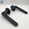 Black Easy To Install Aluminum Door Handles And Locks