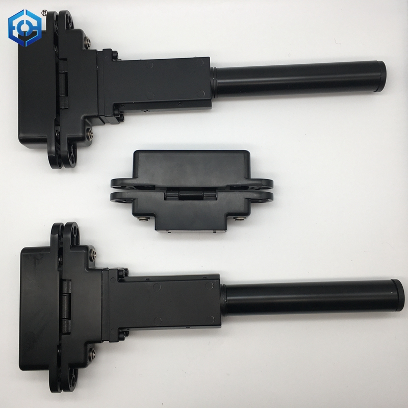 Black Zinc Alloy 3D Adjustable Self-Closing Concealed Hinge 150kg