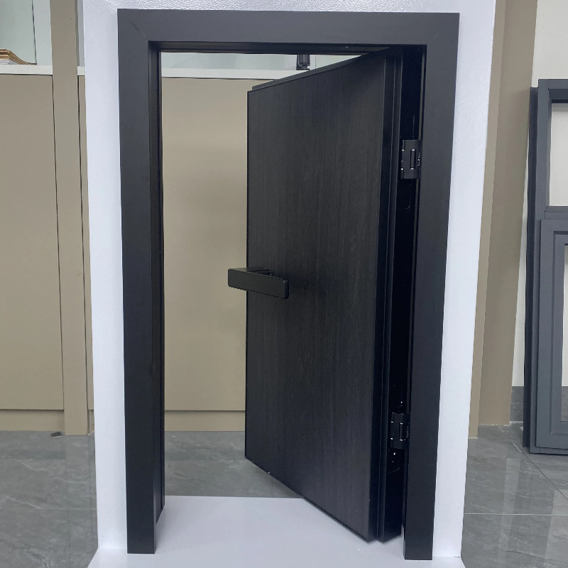 Frameless Invisible Hinge Flush Concealed Skin Prime Hidden House Doors HDF Door
