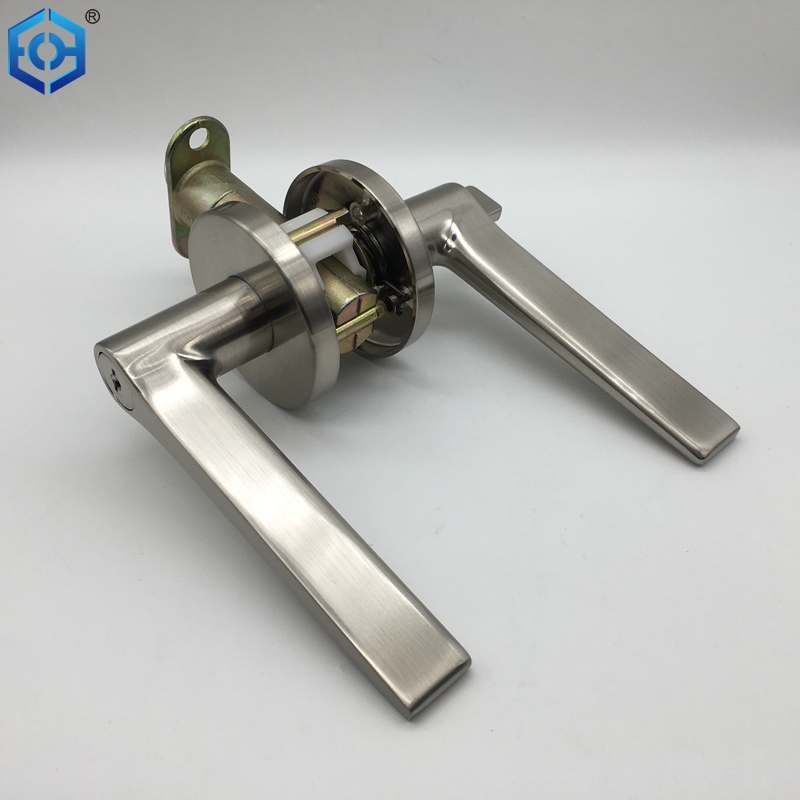 entry door lever with deadbolt