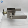 Zinc Alloy Heavy Duty Contemporary Design Door Lock Concealed Screws Installation Lever Handle Lock