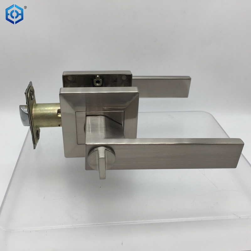 Zinc Alloy Heavy Duty Contemporary Design Door Lock Concealed Screws Installation Lever Handle Lock