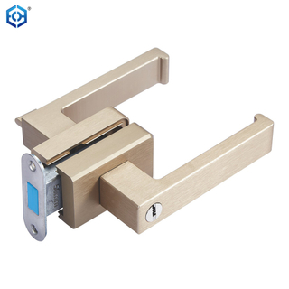 Aluminum Lever Door Lock for Aluminum Frame Glass Door 