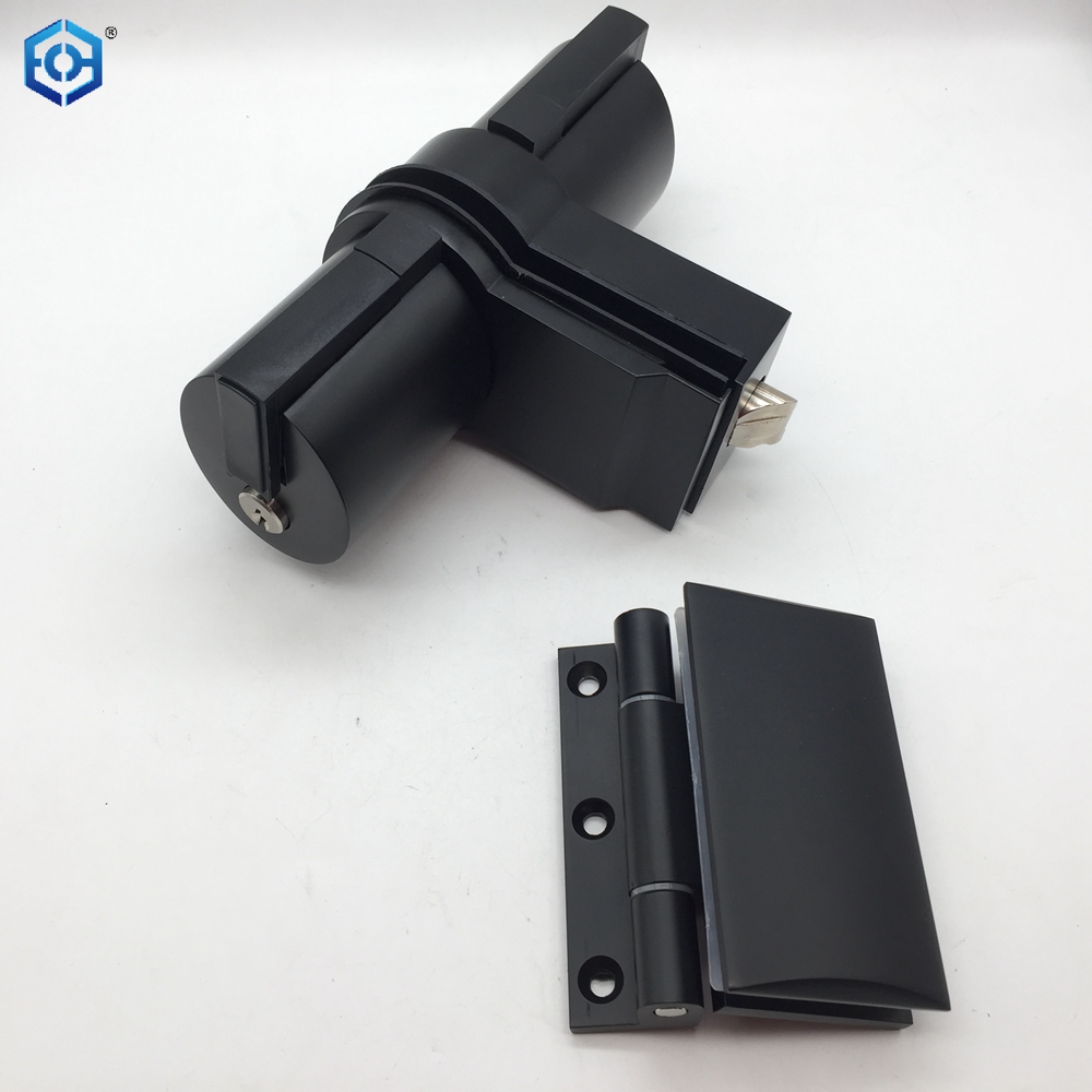 glass door lock