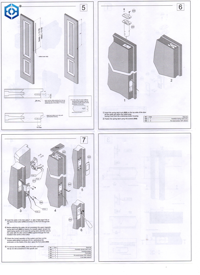 book latch for hidden door