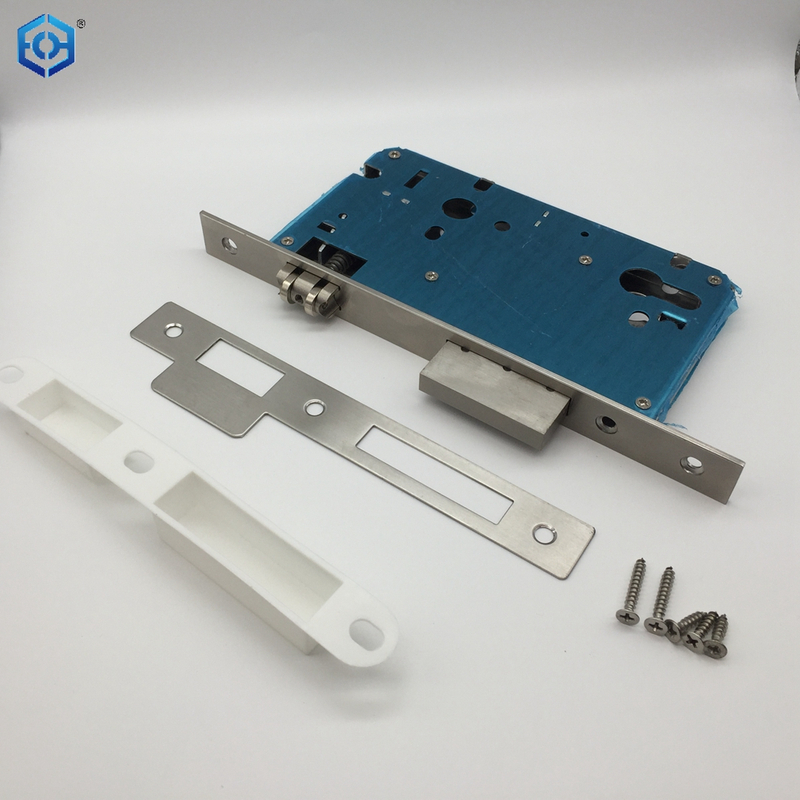 European Standard 7085 Heavy Duty Square Plated Roller Mortice Lock
