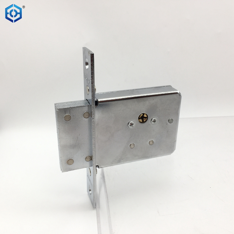 Steel Mortise Lock Cross Lock Pipe Well Lock Universal Type Gas Supply Heating And Electric Or Water Well Door Lock with Lock Cylinder