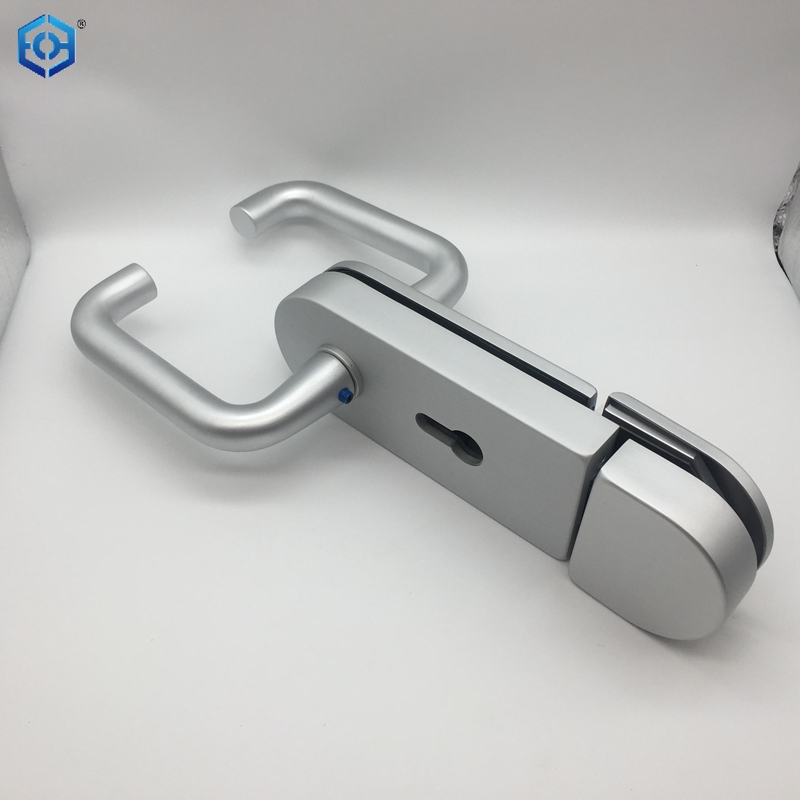 Factory Double Sided Key Lock Tempered Double Door Glass Sliding Door Lock