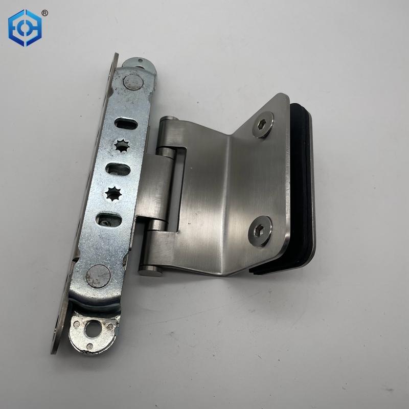 Stainless Steel 3D Adjustable Glass Door Hinge 