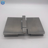 Brushed Stainless Steel Frameless Glass Door Hinge Folding Glass Clip Hardware for Patio Door