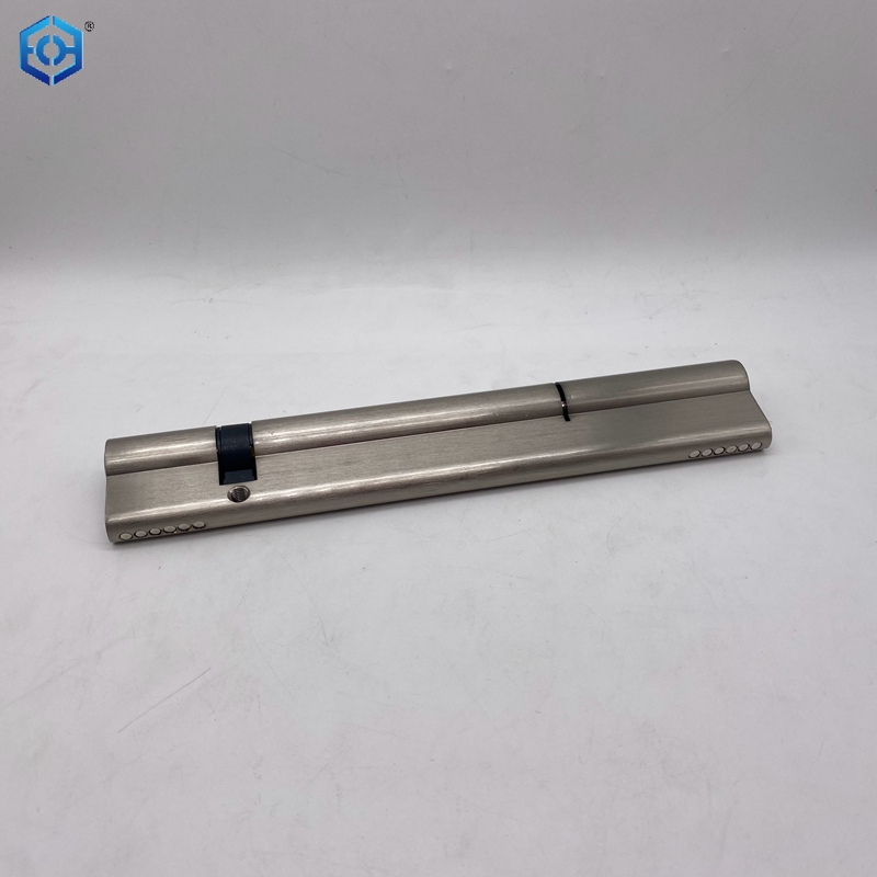 High Security Long Euro Brass Offset Double Open Key Cylinder