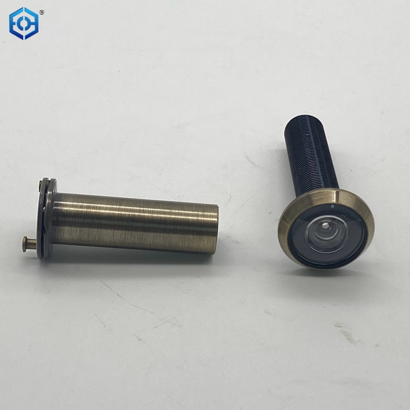180 Degree Brass Long Door Peephole Door Viewer 16mm Dia 