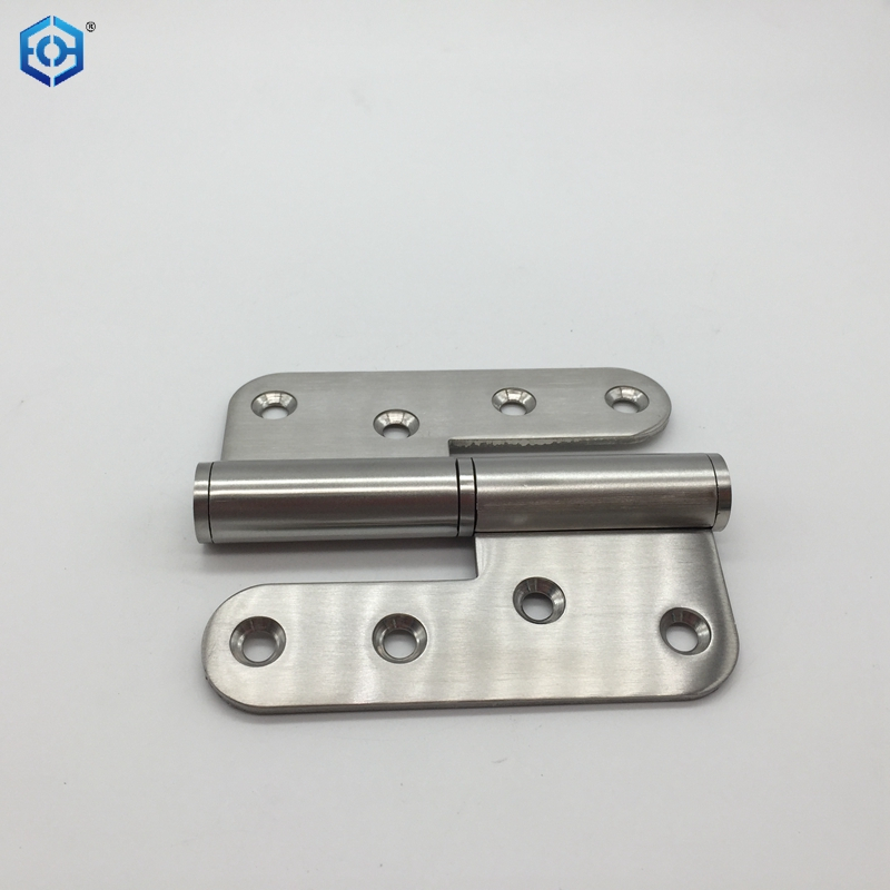 Door Hinges Stainless Steel Hinges 4 Inch Stainless Steel Rounded Detachable Hinge L Shaped Arc Hinge