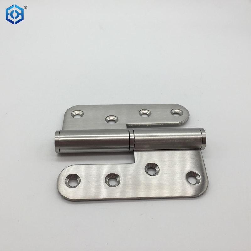 Door Hinges Stainless Steel Hinges 4 Inch Stainless Steel Rounded Detachable Hinge L Shaped Arc Hinge