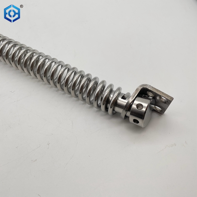 Stainless Steel Door Mounted Door Stopper Automatic Spring Door Closer