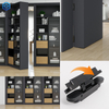 Invisible Door Secret Room Door Hardware Sliding Cabinet Heavy Duty Bookcase Type Door Rotating Cabinet Door Hinge