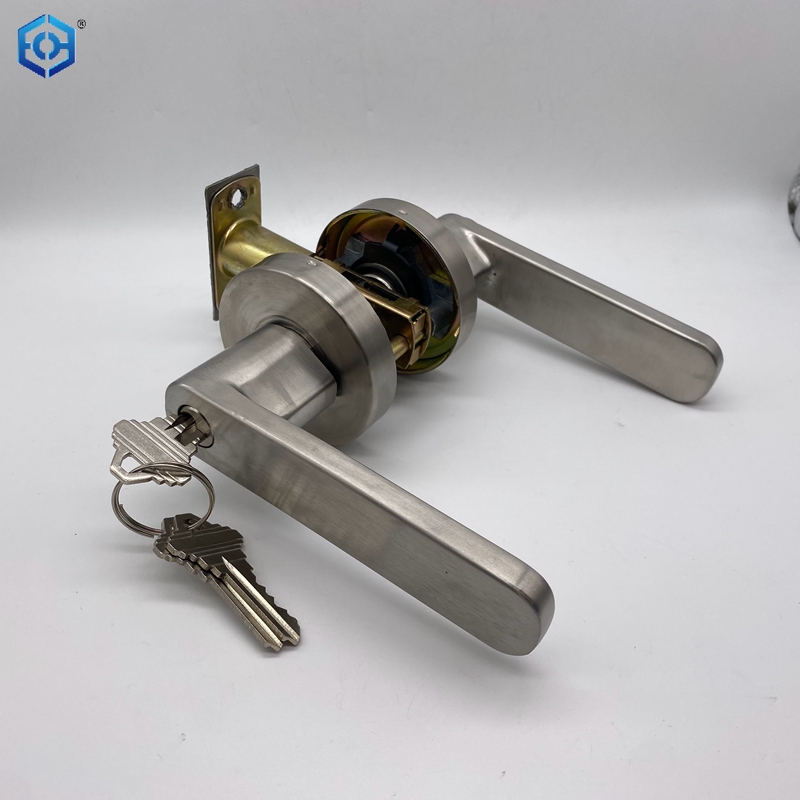 Stainless Steel 304 Extremely Heavy Duty Cylindrical Lever Door Lock 