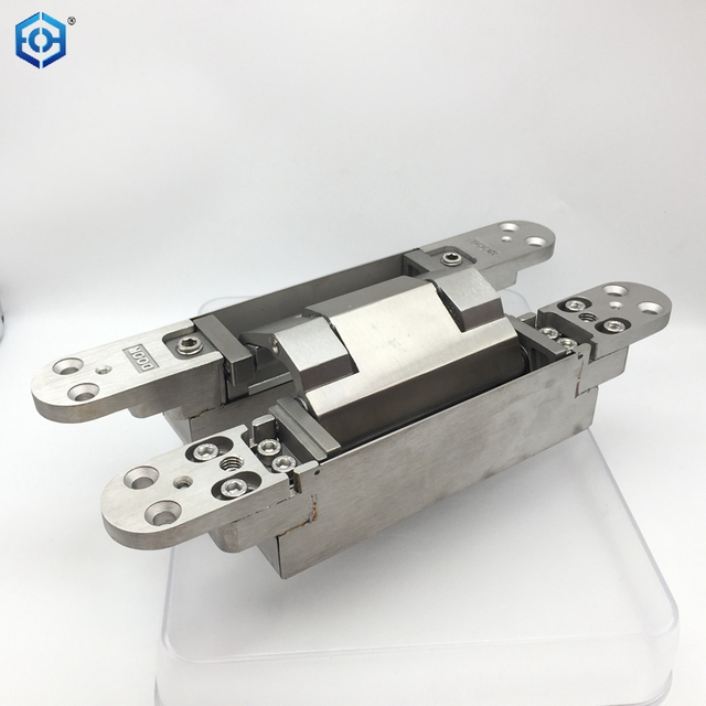 240mm Stainless Steel 304 3D Adjust Concealed Hinge for 200kg Door