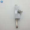 The Pushlock is a secure locking window bolt for deadlocking timber or uPVC awning casement sliding or double hung windows