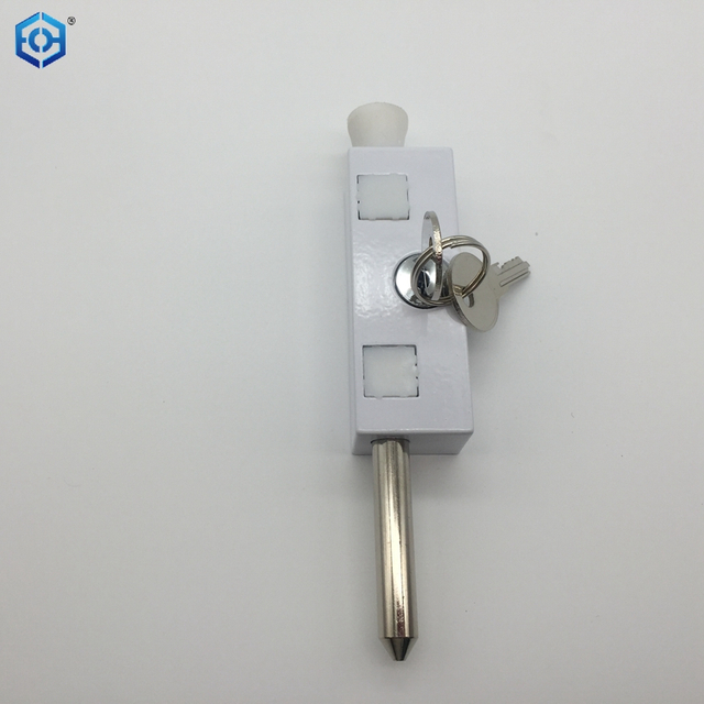 The Pushlock is a secure locking window bolt for deadlocking timber or uPVC awning casement sliding or double hung windows