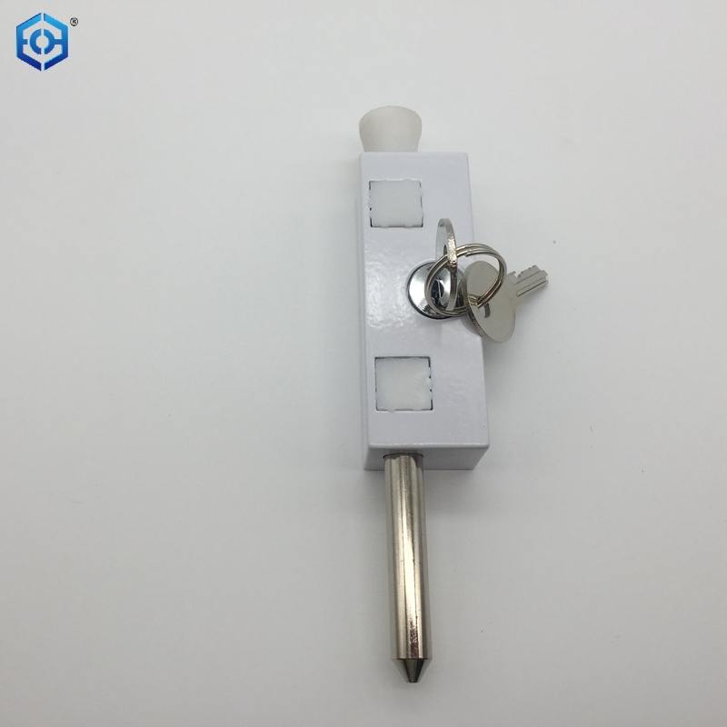 The Pushlock is a secure locking window bolt for deadlocking timber or uPVC awning casement sliding or double hung windows