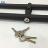 Black Wholesale Round Stainless Steel Glass Door Locking Pull Handle Lock