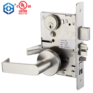 American Standard UL Listed ANSI Entrance American Style Heavy Duty Mortise Door Lock for Apartment Corridor Door Lock