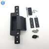 Black 105 Degree Adjustable Alloy Concealed Door Hinge for Aluminum Frame Door