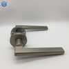  The Beauty Of Geometry Satin Nickel Zinc Alloy Interior Door Handles