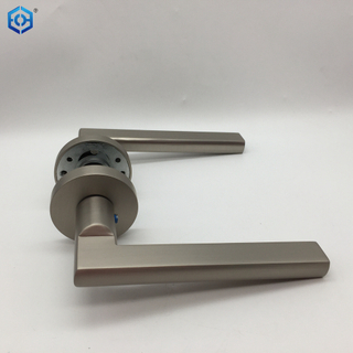  The Beauty Of Geometry Satin Nickel Zinc Alloy Interior Door Handles