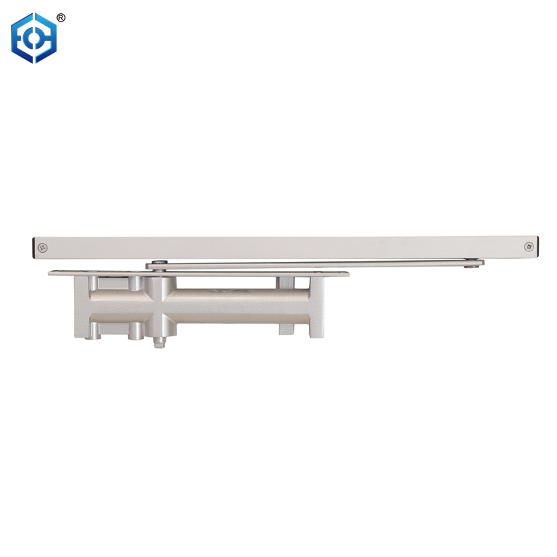 Adjustable Spring Hydraulic Aluminum Alloy Closure Door Closer for Residential And Light Commercial Door