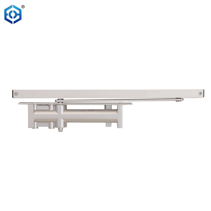 Adjustable Spring Hydraulic Aluminum Alloy Closure Door Closer for Residential And Light Commercial Door