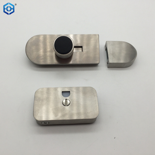 Stainless Steel 316 Toilet Partition Hardware Slide Latch Indicator Thumb Turn Lock
