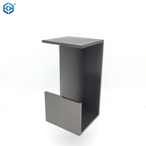 Gun Black Stainless Steel Pocket Door Pull Sliding And Pocket Door Handle