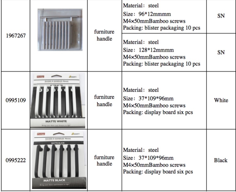 Brass Black Barn Door Hardware Furniture Handle