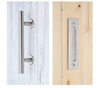 How To Install Stainless Steel Flush Barn Door Handle