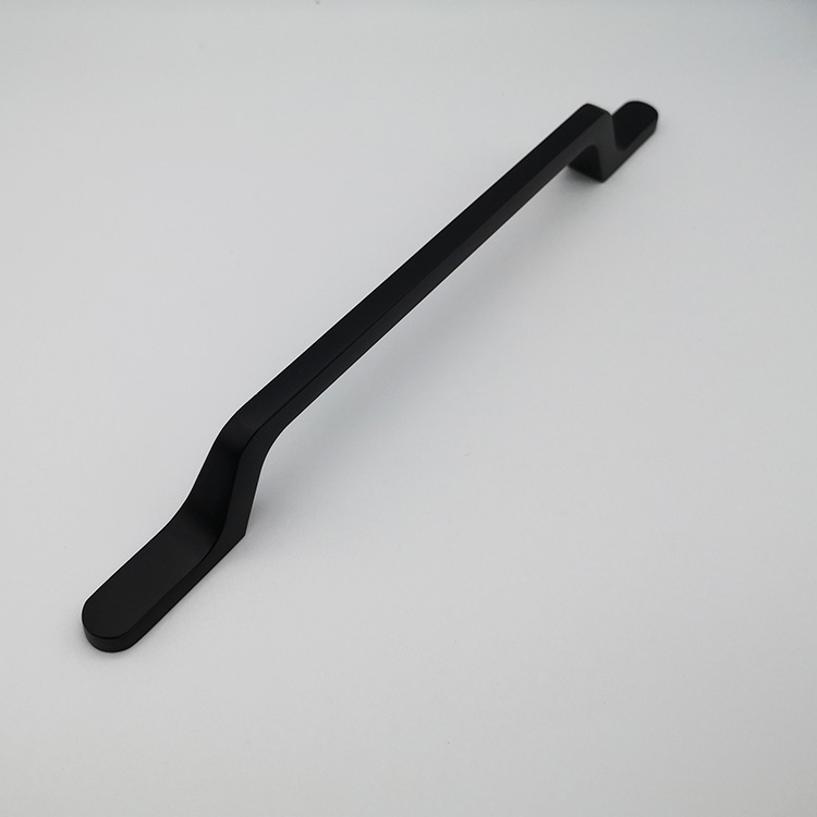 aluminum black cabinet handle (12)