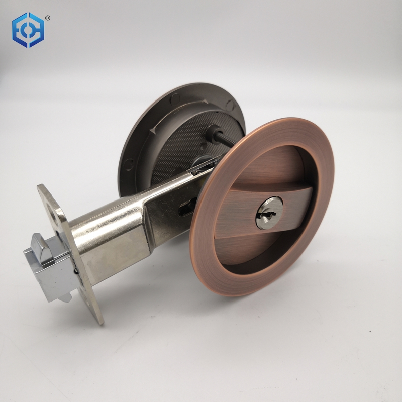 lockable barn door latch